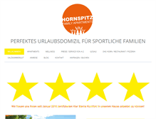 Tablet Screenshot of hornspitz.com